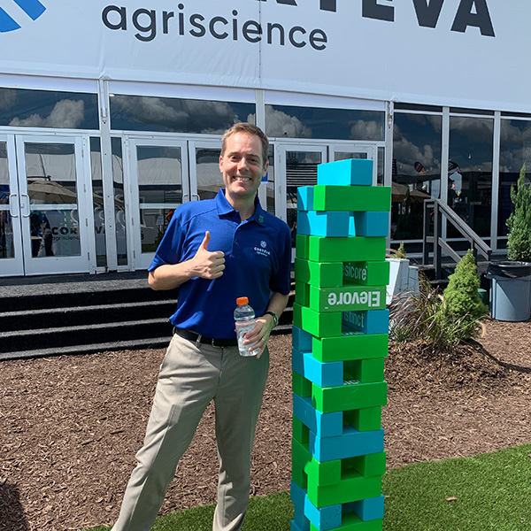Smart casual attire at the Farm Progress Show