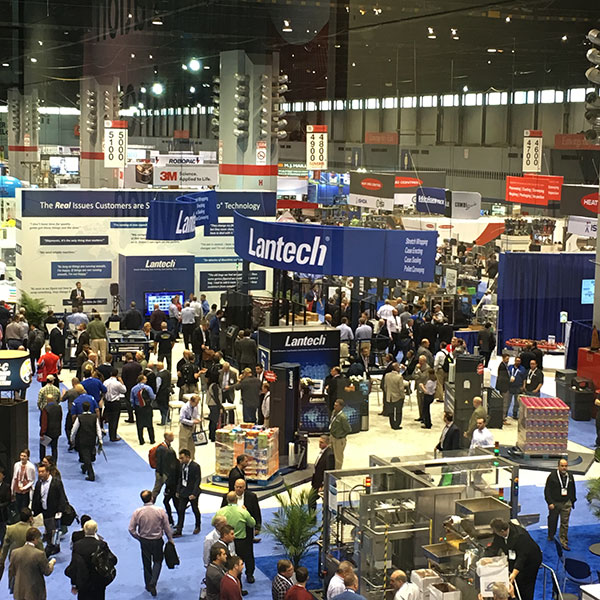 Lantech exhibit at PackExpo