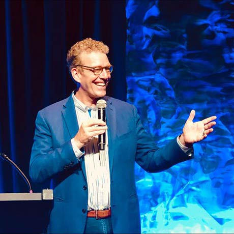 Adam Christing specializes in corporate events and fundraisers.