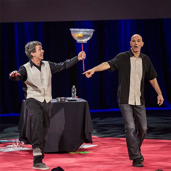 The Raspyni Brothers (now retired) were incredible corporate event entertainers.